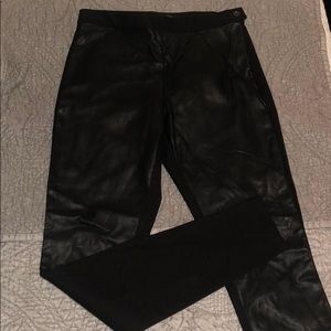 Banana Republic Sloan Faux leather leggings